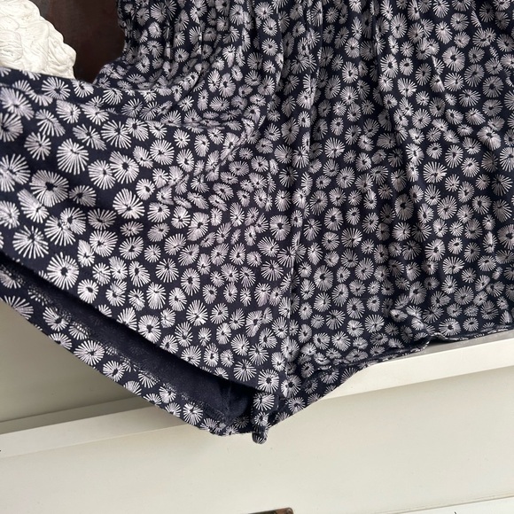 H&M Blue and White V Neck Romper with Side Pockets S - Picture 7 of 15